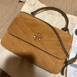 Tory Burch Mini Brown Suède Bag
